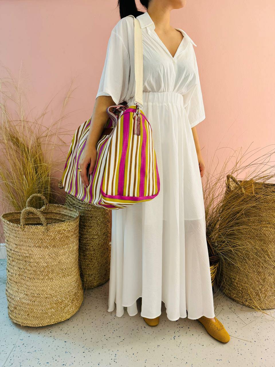 La Sellerie borsone TULUM fucsia Offerta