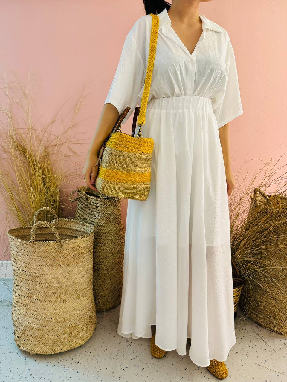 La Sellerie CONCETTA bag gialla In Vendita