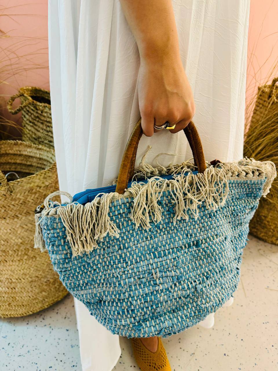 La Sellerie MASSERIA bag celeste Hotsell