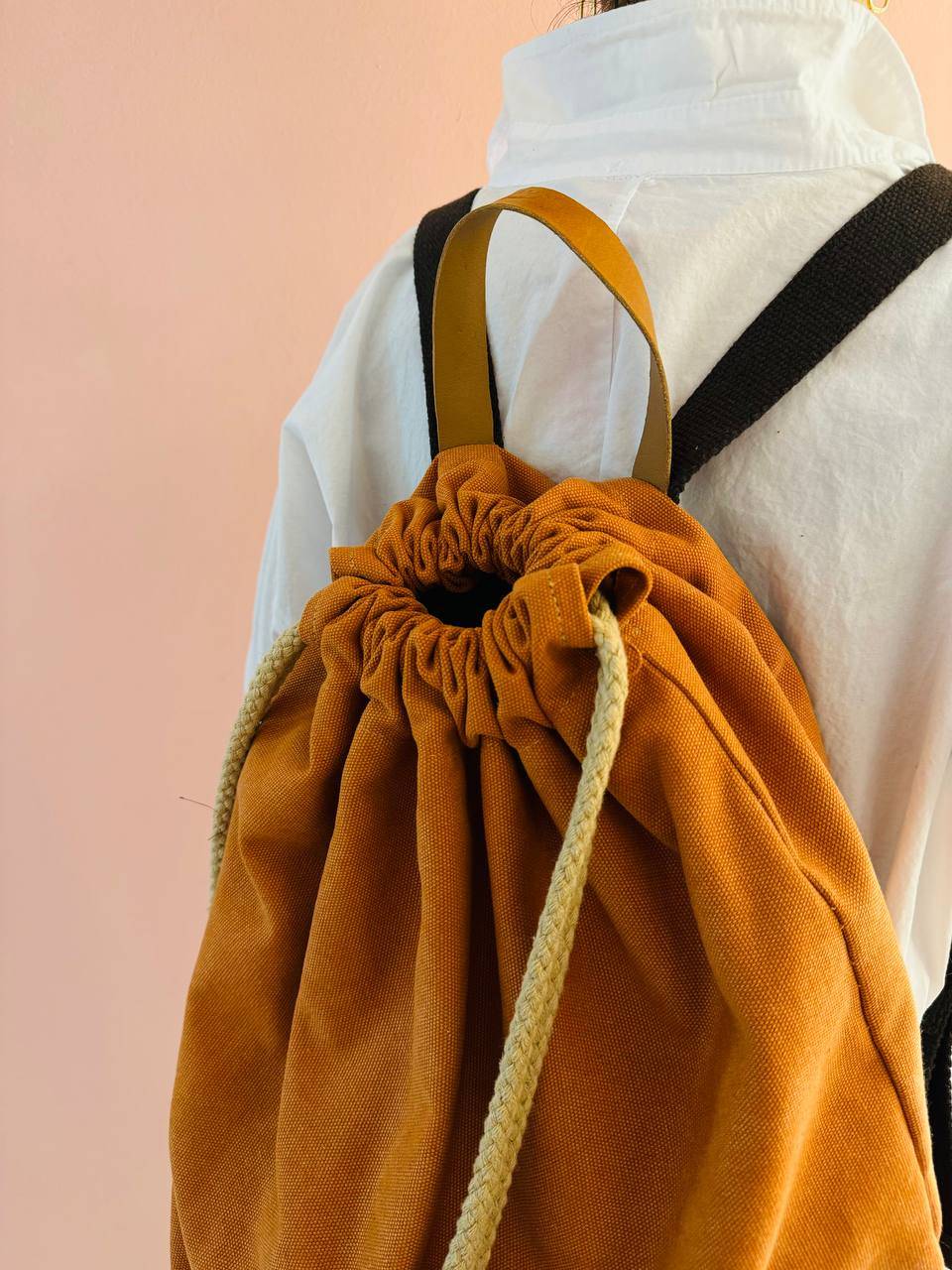 La Sellerie COUNTRY backpack orange Vendite Flash