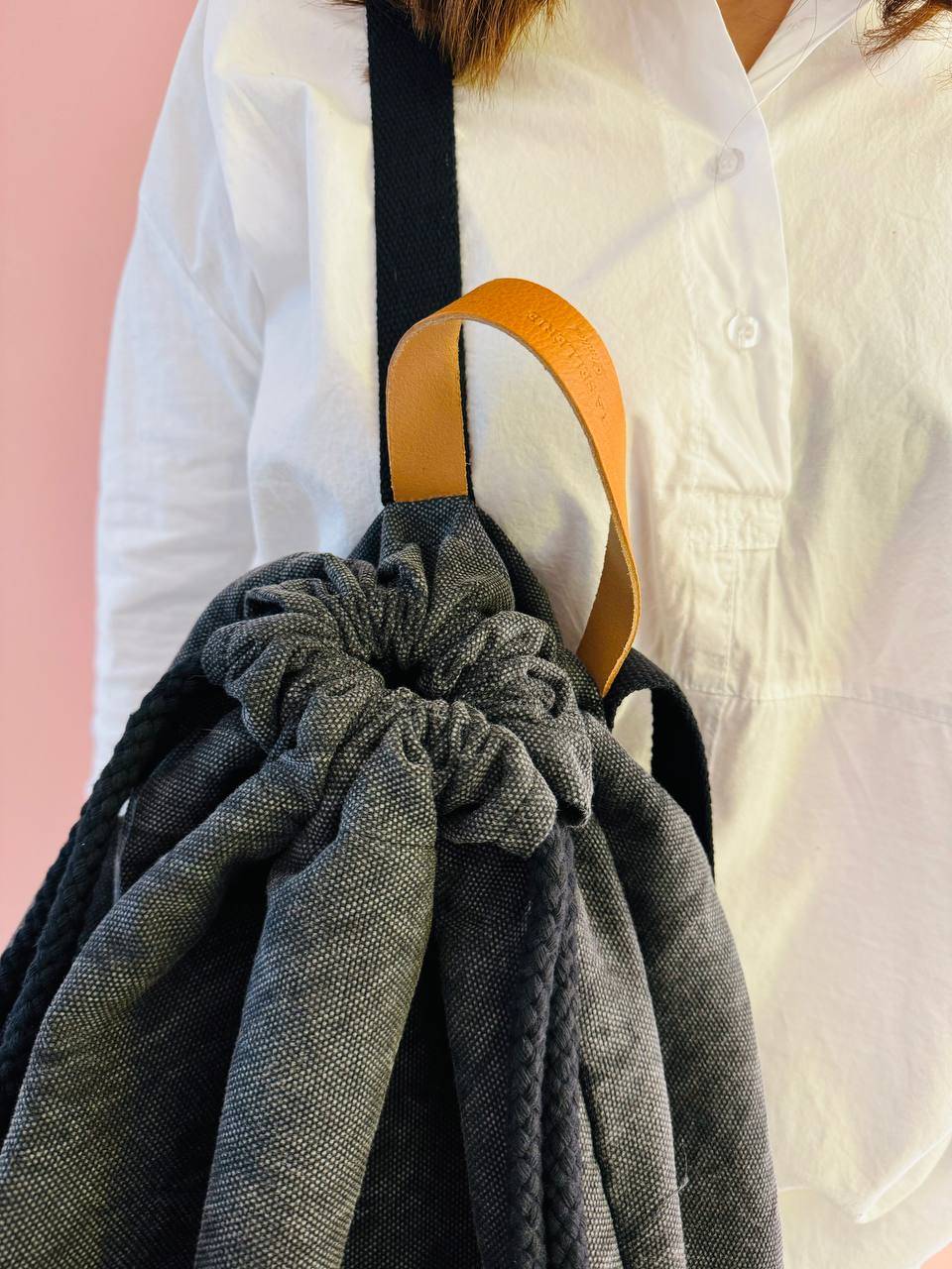 La Sellerie COUNTRY backpack grey Cyber Monday