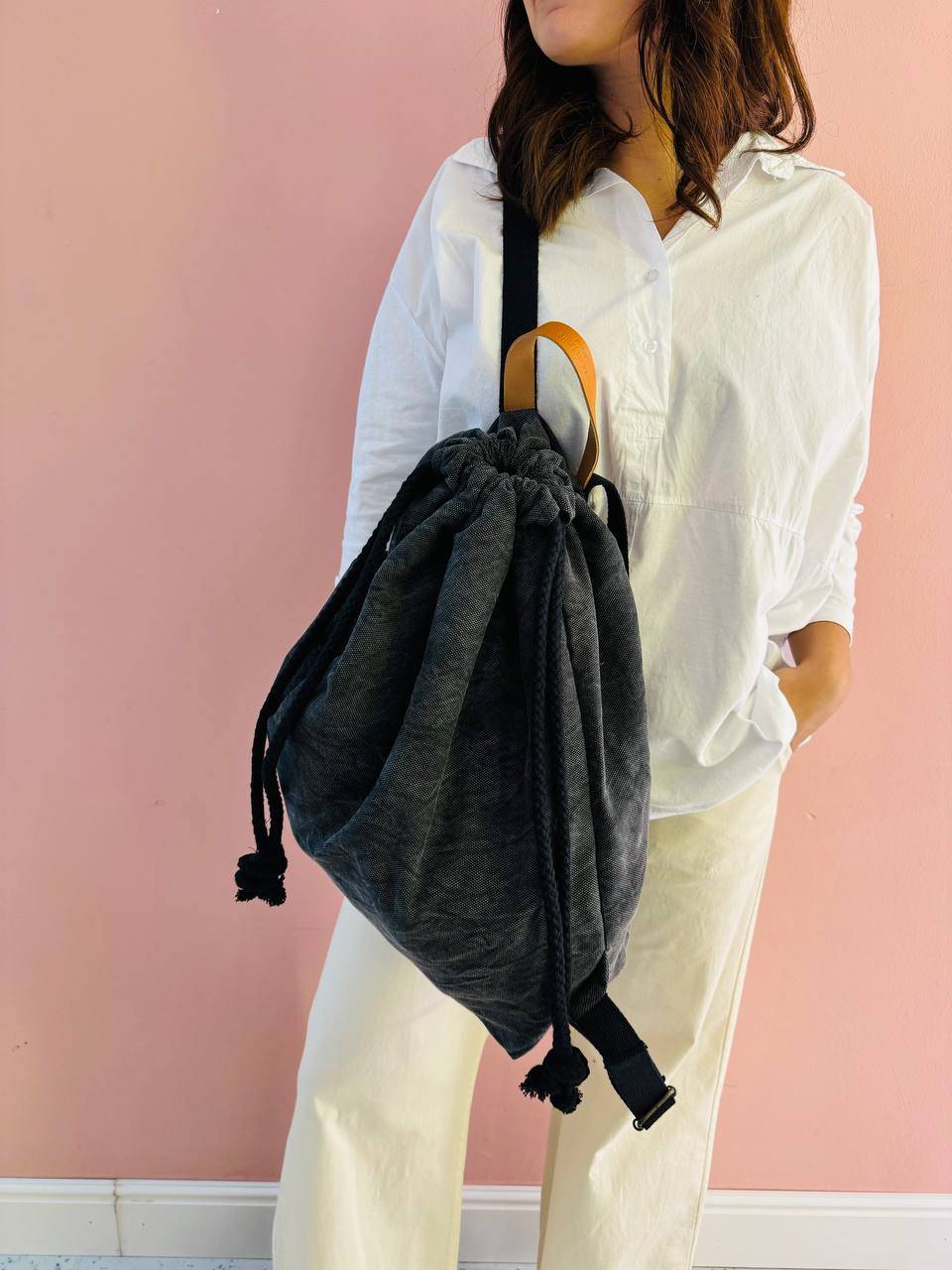 La Sellerie COUNTRY backpack grey Cyber Monday