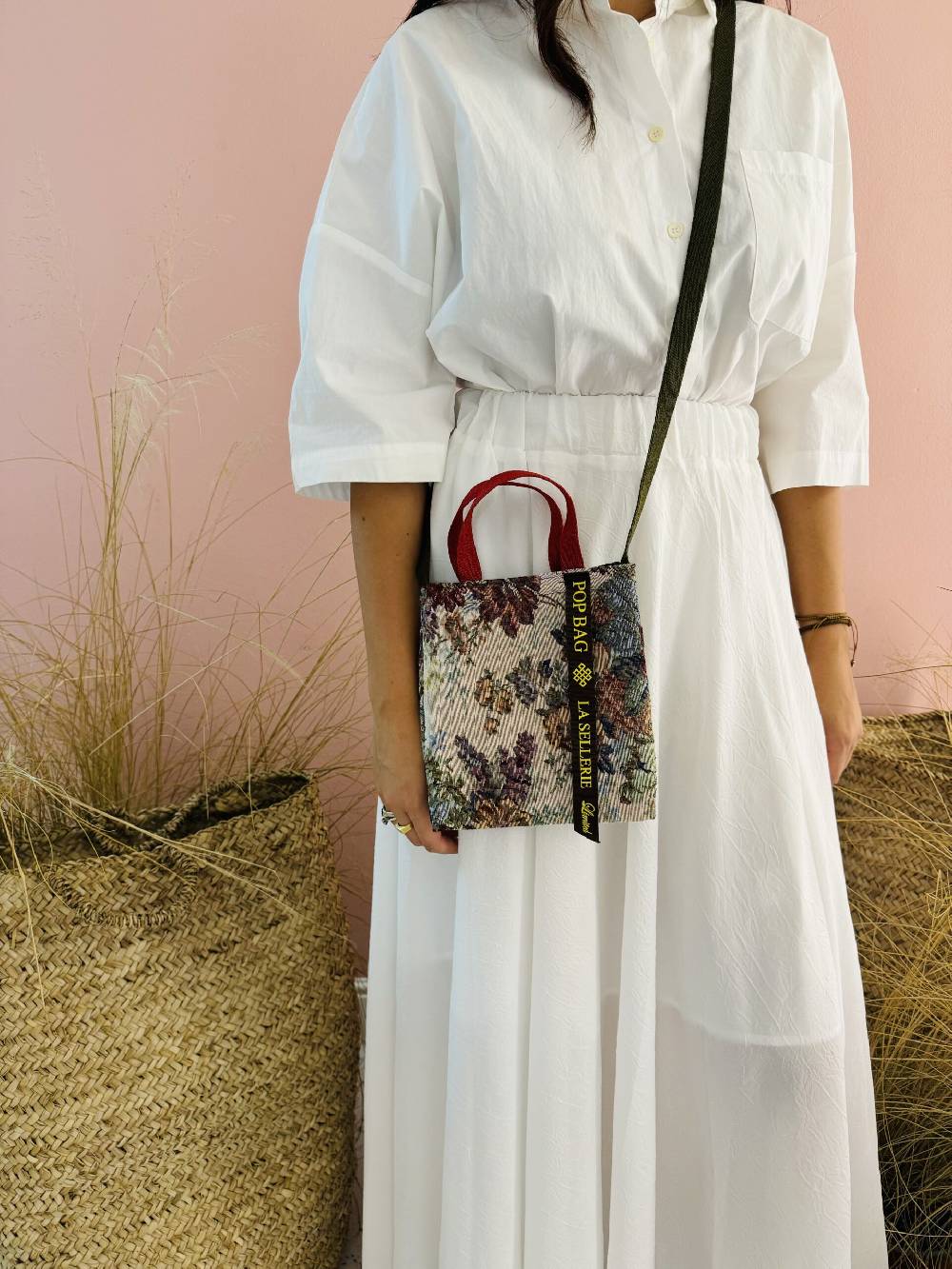 La Sellerie Micro POP BAG Salotto di Nonna Vendita