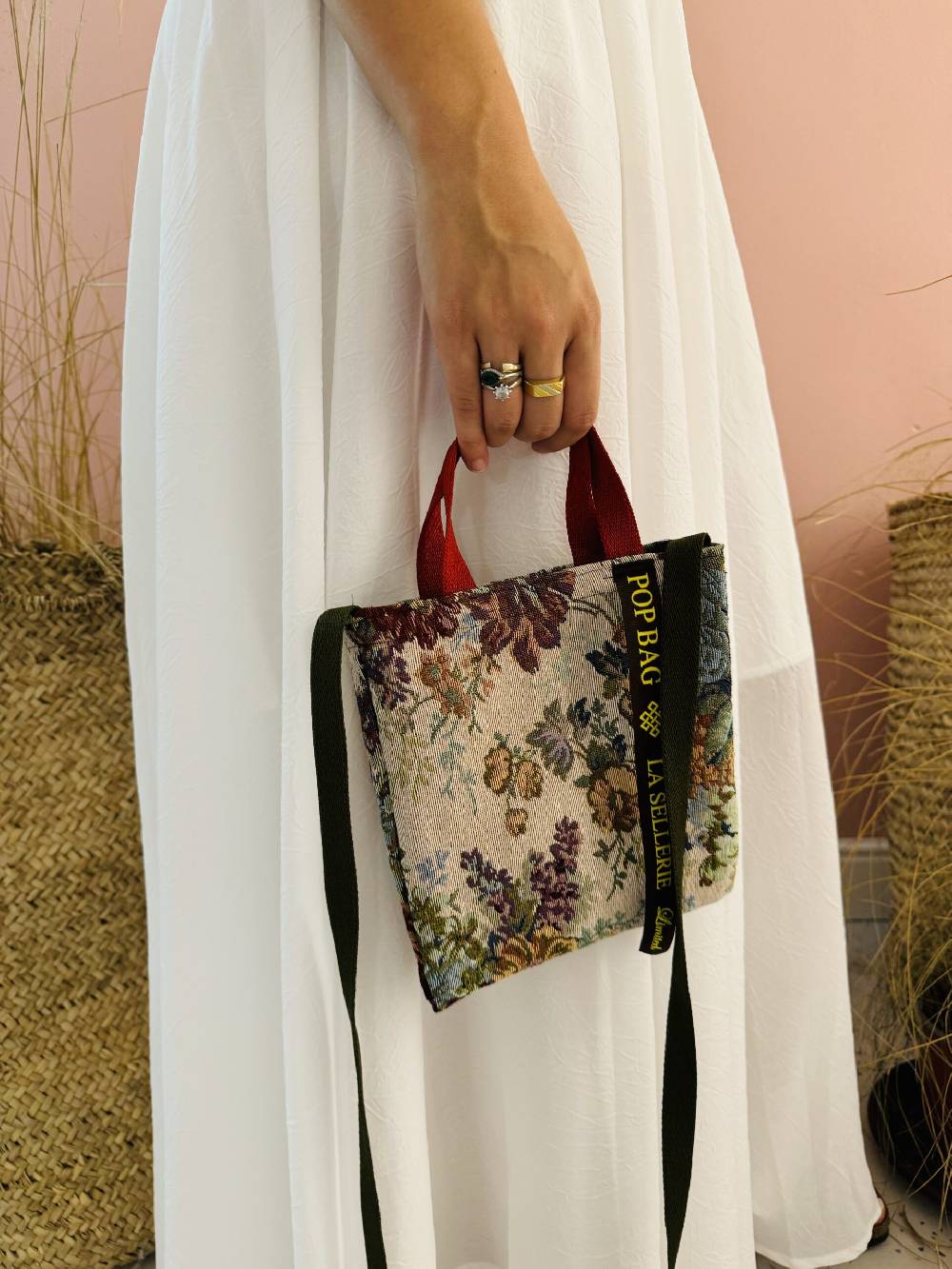 La Sellerie Micro POP BAG Salotto di Nonna Vendita