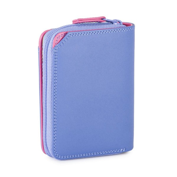 Mywalit Portafoglio con zip piccolo Viola Pezzi Unici