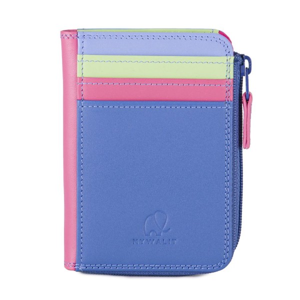 Mywalit Portafoglio piccolo con zip Viola