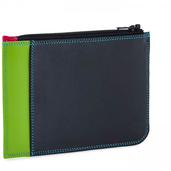 Mywalit Porta carte di credito slim con portamonete Black Pace Vendite Flash