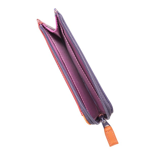 Mywalit Portamonete/Portacarte con zip Sangria Multi Qualità