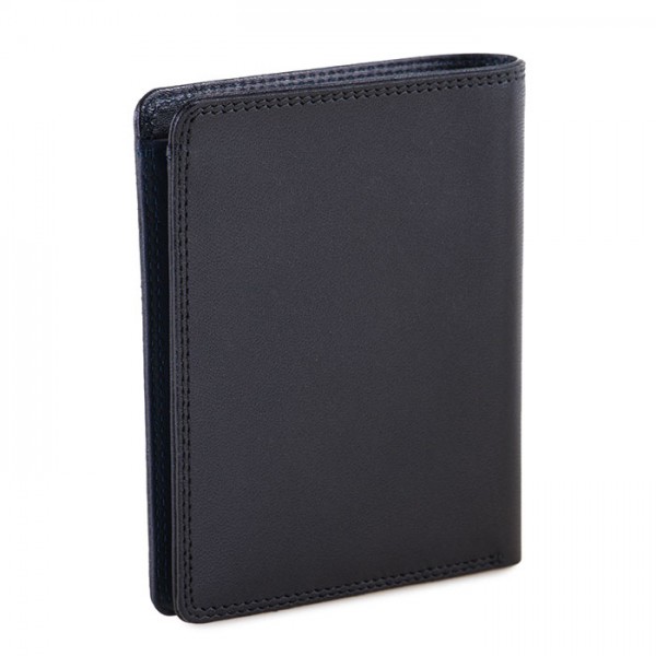 Mywalit Portafoglio standard uomo con tecnologia RFID Nero-Blu Affare Del Giorno