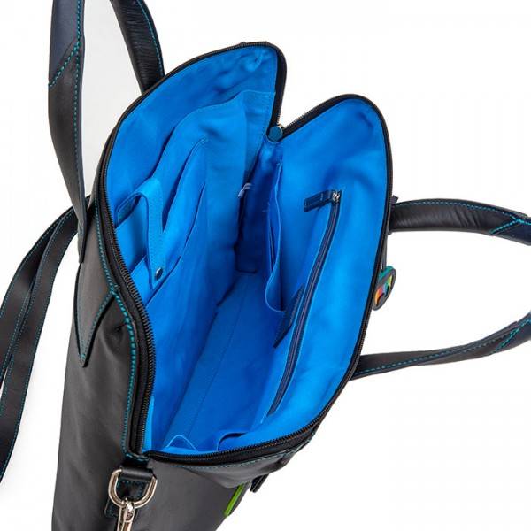 Mywalit Borsa sottile da Lavoro in pelle Black Pace Saldi Di Fabbrica