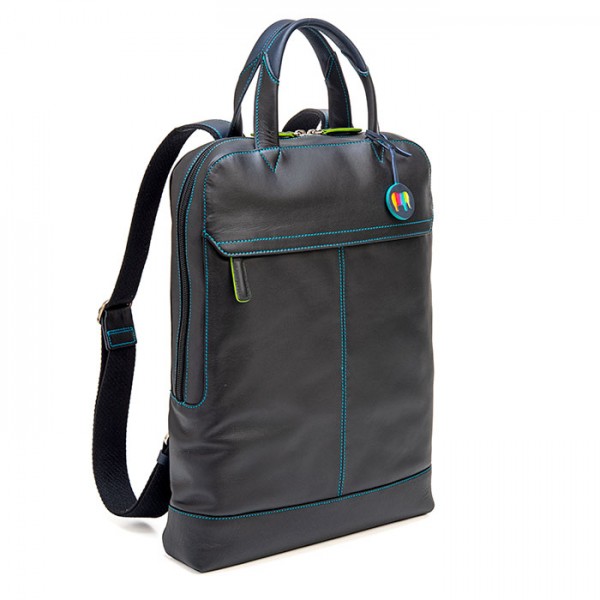 Mywalit Zaino da Lavoro in pelle Black Pace Nuovo