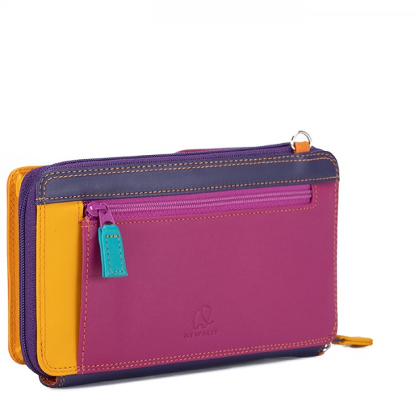 Mywalit Portafoglio multifunzione con zip su tre lati e tracolla Copacabana Promozione