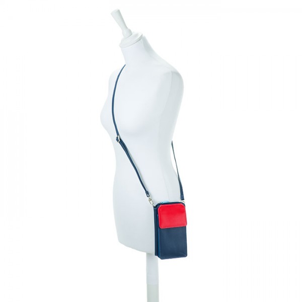 Mywalit Portafoglio multifunzione con zip su tre lati e tracolla Royal Pezzi Unici