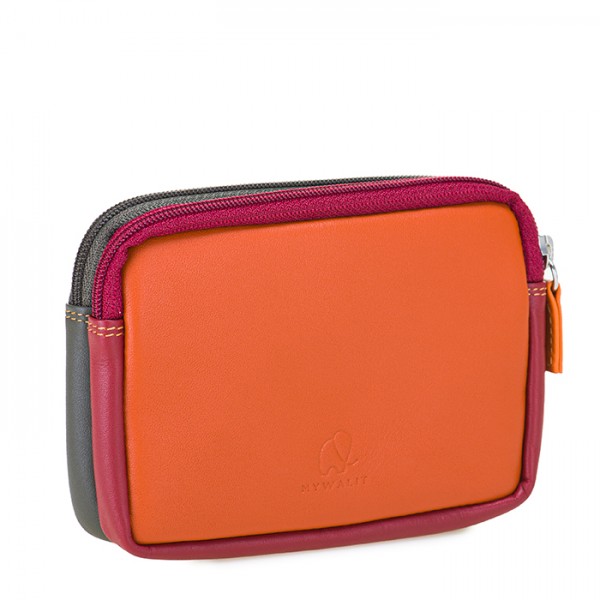 Mywalit Portafoglio/Astuccio in Pelle con doppia Zip Lucca Convenienza