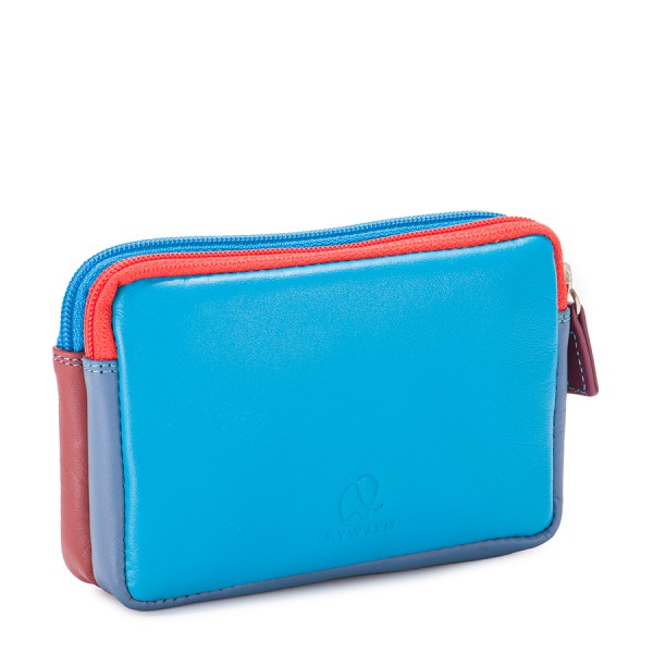 Mywalit Portafoglio/Astuccio in Pelle con doppia Zip Pompei Presa