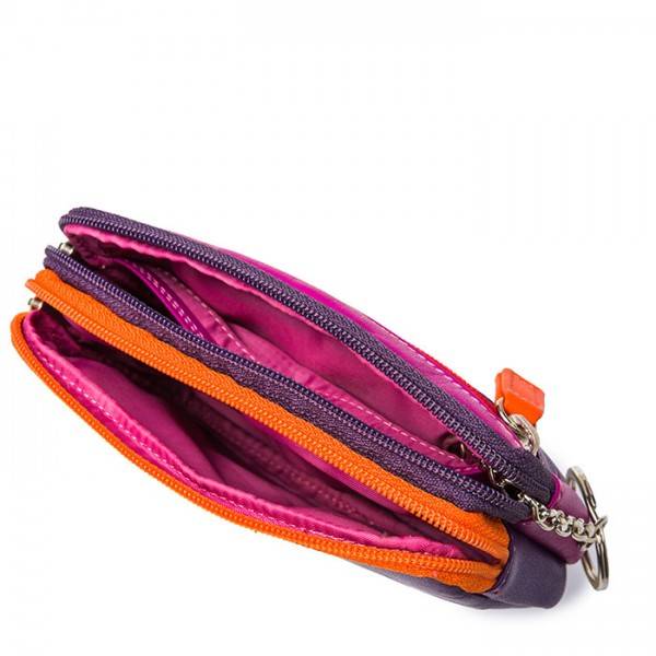 Mywalit Portafoglio/Astuccio in Pelle con doppia Zip Sangria Multi Offerta