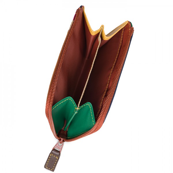 Mywalit Portafoglio piccolo con zip Bosco Economico