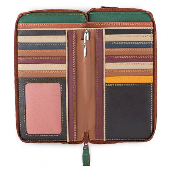 Mywalit Portafoglio con doppia zip grande Bosco Saldi Di Fabbrica