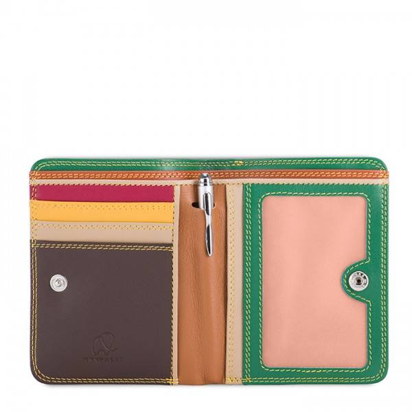 Mywalit Portafoglio con zip medio Bosco In Saldo