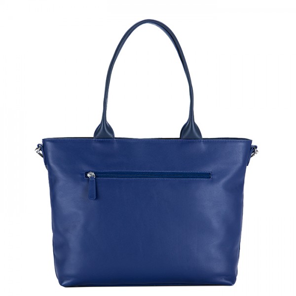 Mywalit Borsa Shopper Carrara Blu Italia