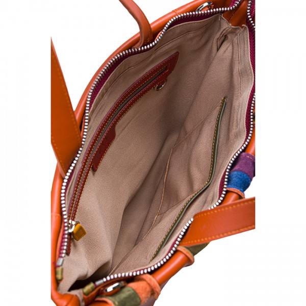 Mywalit Borsa Shopper Laguna in pelle e camoscio Lucca Qualità