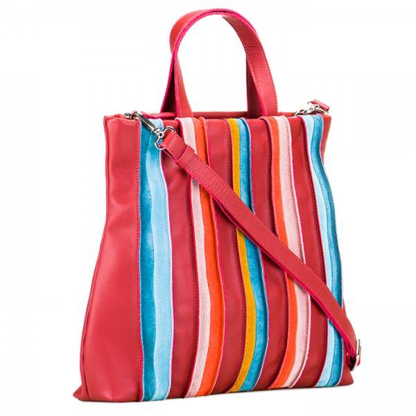 Mywalit Borsa Shopper Laguna in pelle e camoscio Vesuvio Cyber Monday