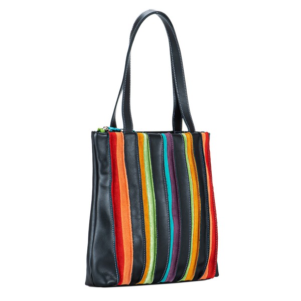 Mywalit Borsa shopping Laguna piccola Nero Soddisfazione Garantita