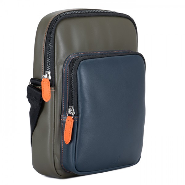Mywalit Borsa a tracolla Firenze Olive-Marine Sottocosto
