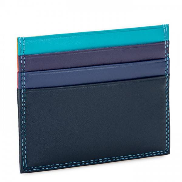 Mywalit Porta carte di credito doppio con tecnologia RFID Nappa Black Pace Italia