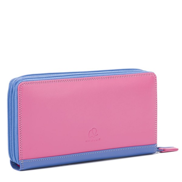 Mywalit Portafoglio con doppia zip grande Viola Fino al 55% di sconto