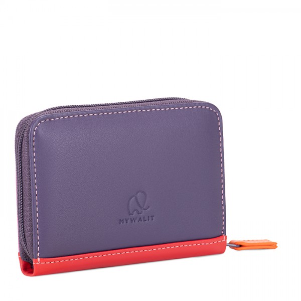 Mywalit Porta carte di credito con zip Sangria Multi Sconto