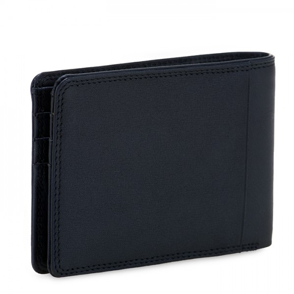 Mywalit Portafoglio da uomo con fermasoldi e tecnologia RFID Nappa Nero Offerte