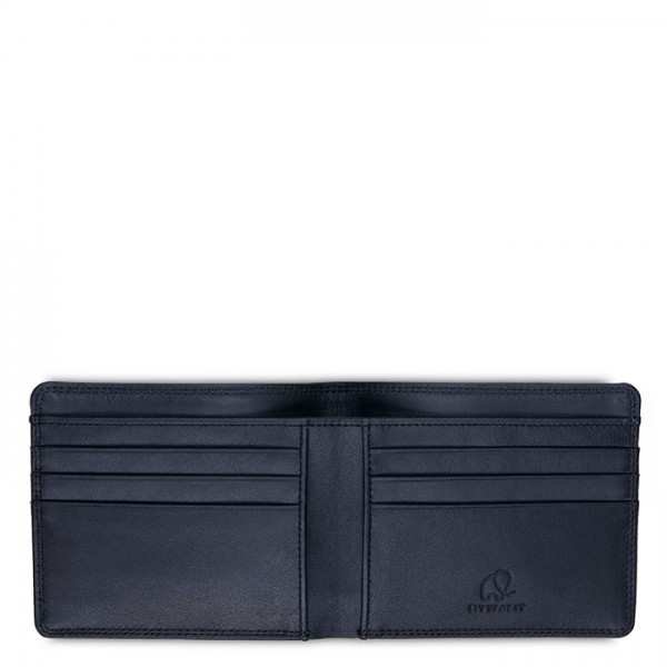Mywalit Portafoglio da uomo standard E/W con tecnologia RFID Nappa Nero Vendita Economica
