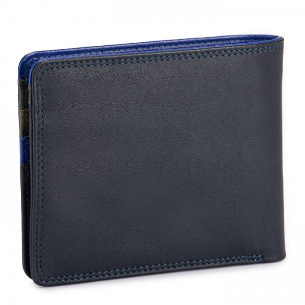 Mywalit Portafoglio da uomo con portamonete e tecnologia RFID Nappa Midnight I Più Venduti