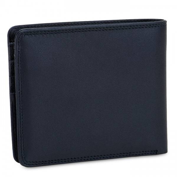 Mywalit Portafoglio da uomo con portamonete e tecnologia RFID Nappa Nero Vendite Flash