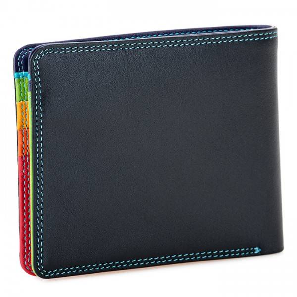 Mywalit Portafoglio da uomo con portamonete e tecnologia RFID Nappa Black Pace Negozio