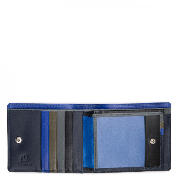 Mywalit Portafoglio da uomo grande con lente e protezione RFID Nappa Midnight Nuova