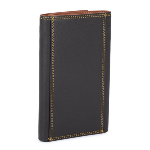 Mywalit Portafoglio da uomo Tri-fold con zip Nappa Bosco Negozio online di fabbrica