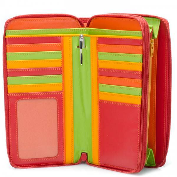 Mywalit Portafoglio con doppia zip grande Jamaica Vendita calda