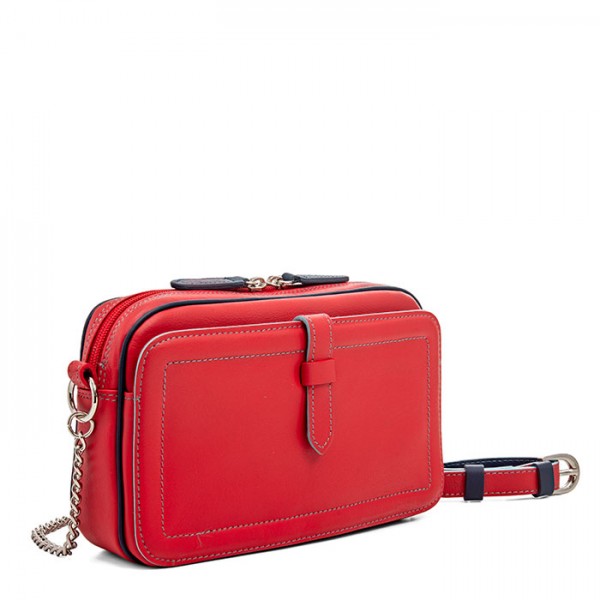 Mywalit Borsa a Tracolla in Pelle Piccola Rosso Offerte speciali