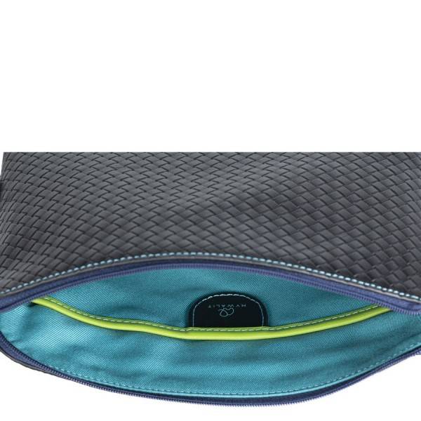 Mywalit Borsa a Tracolla Piccola Linea Embossed Nappa Black Pace Ultimo giorno