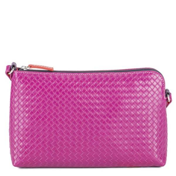 Mywalit Borsa a Tracolla Piccola Linea Embossed Nappa Sangria Multi Promozione temporanea
