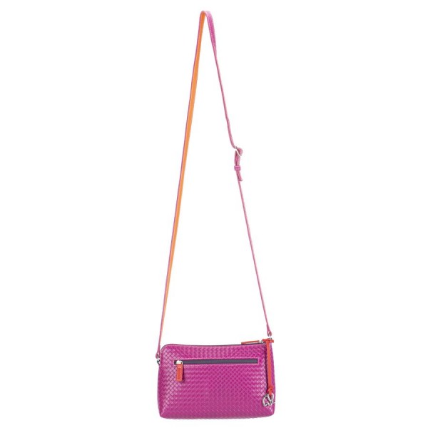 Mywalit Borsa a Tracolla Piccola Linea Embossed Nappa Sangria Multi Promozione temporanea
