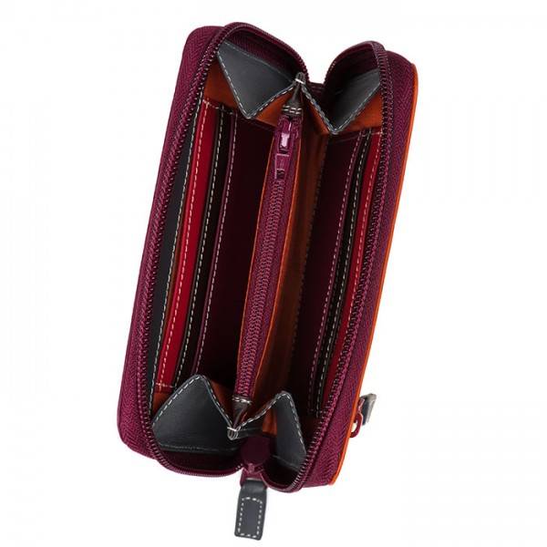 Mywalit Portafoglio Medio in Pelle con Zip Chianti Vendita