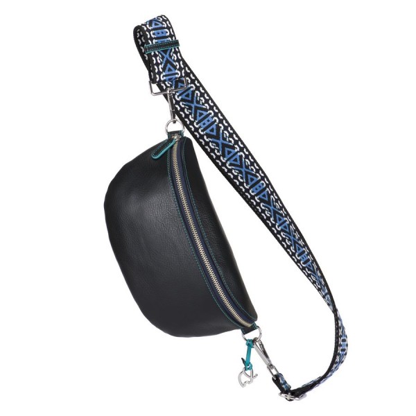 Mywalit Borsa con tracolla in tessuto Olbia Nero Latest fashion