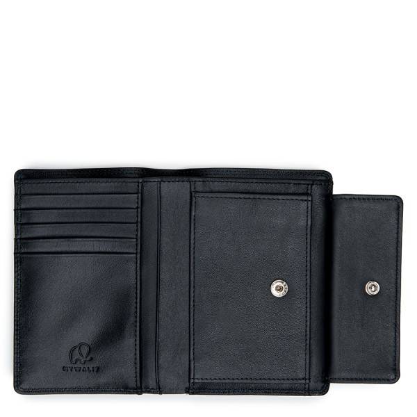 Mywalit Portafoglio Verticale da Uomo Doppio Scomparto Nero Bestseller