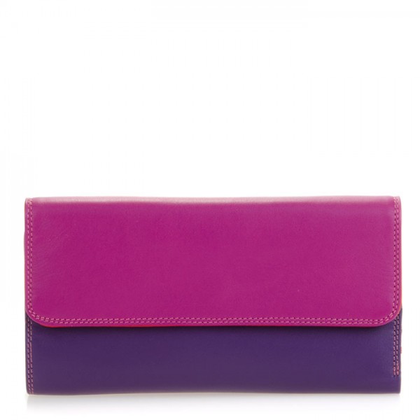 Mywalit Portafoglio a tre ante con zip Sangria Multi Black Friday Prezzi