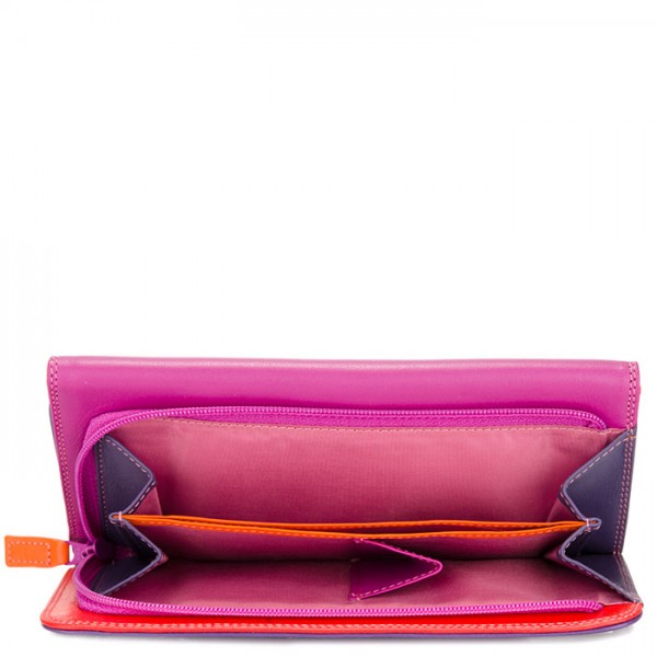 Mywalit Portafoglio a tre ante con zip Sangria Multi Black Friday Prezzi