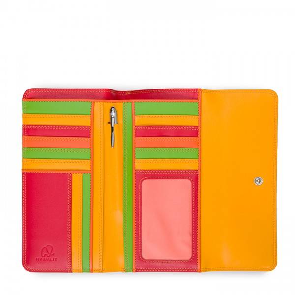 Mywalit Portafoglio a tre ante con zip Jamaica Spedizione Gratuita