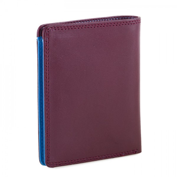 Mywalit Portafoglio standard uomo con tecnologia RFID Prugna-Celeste Offerta natalizia